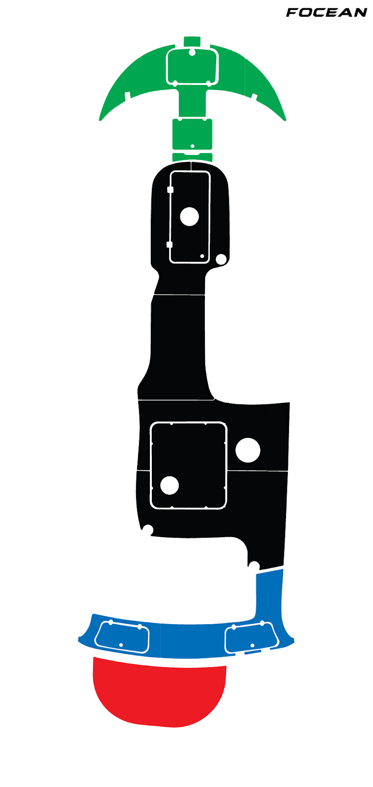 Custom Non-Slip EVA Boat Flooring for Larson - 204 Escape - 2006