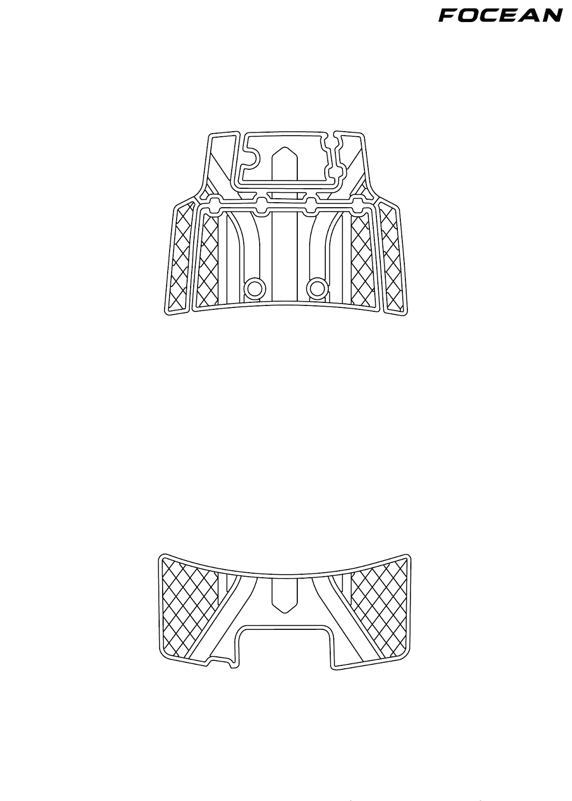 Custom Non-Slip EVA Boat Flooring for Mako - Pro Skiff 15 - 2023