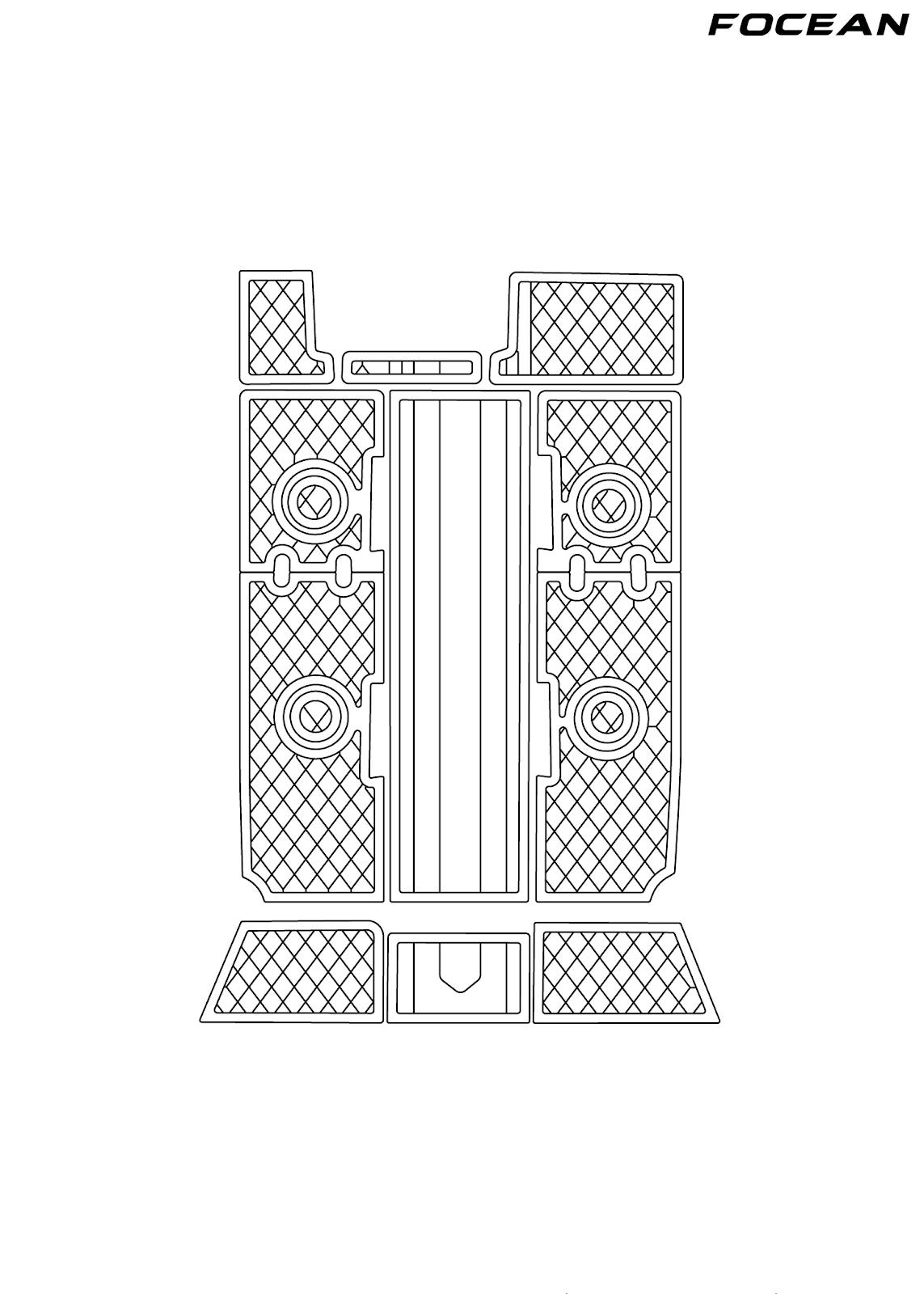 Custom Non-Slip EVA Boat Flooring for Fountain - 47 - 2009