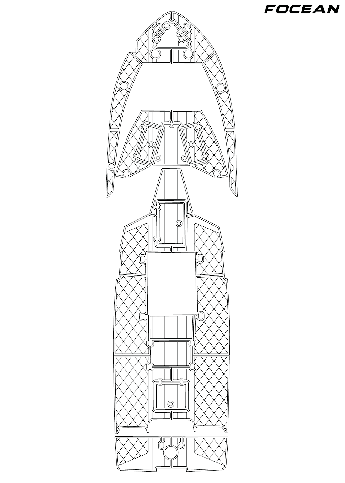 Custom Non-Slip EVA Boat Flooring for Pair Customs - 21 - 2021