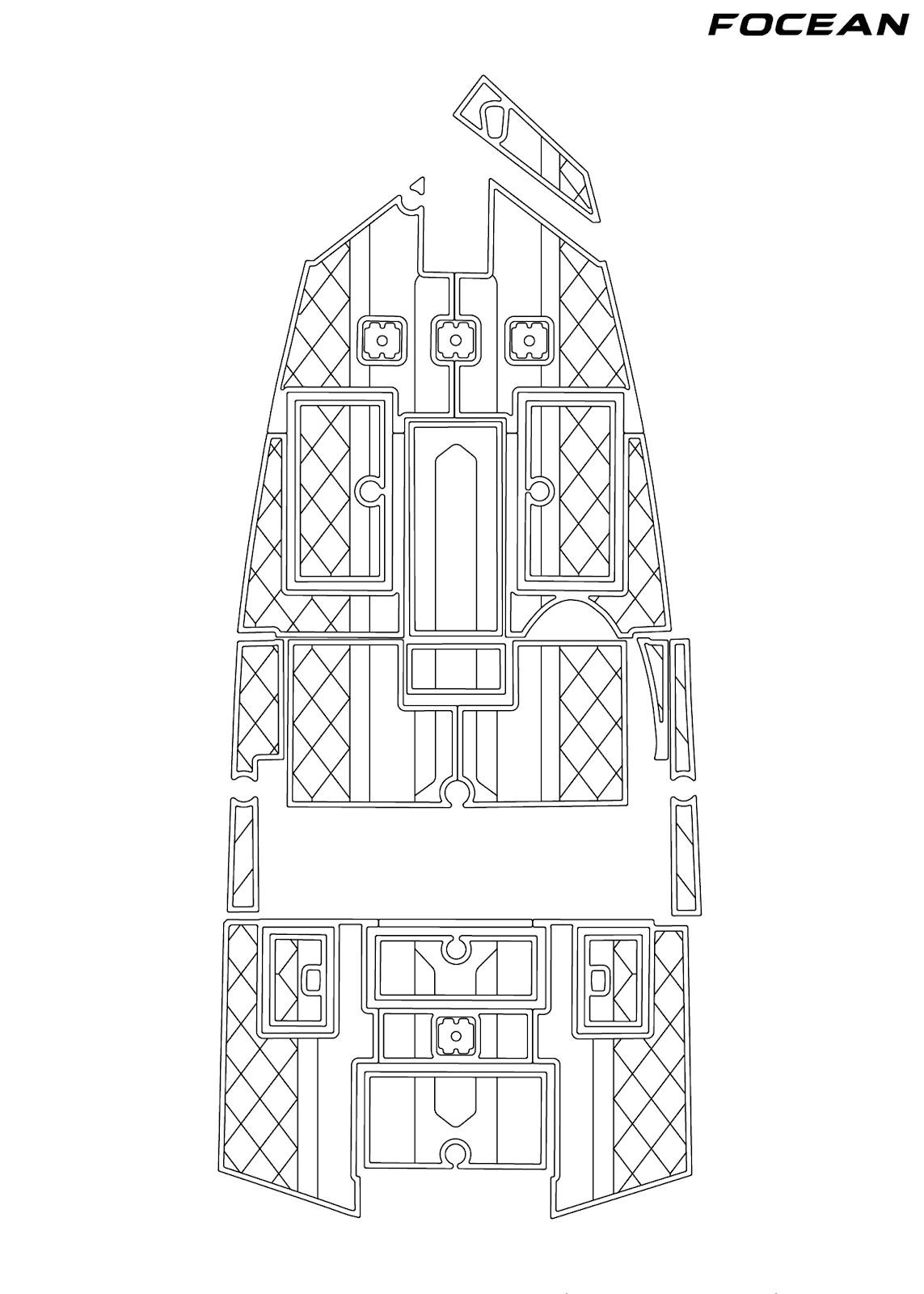 Custom Non-Slip EVA Boat Flooring for Lowe - ST188 - 2020