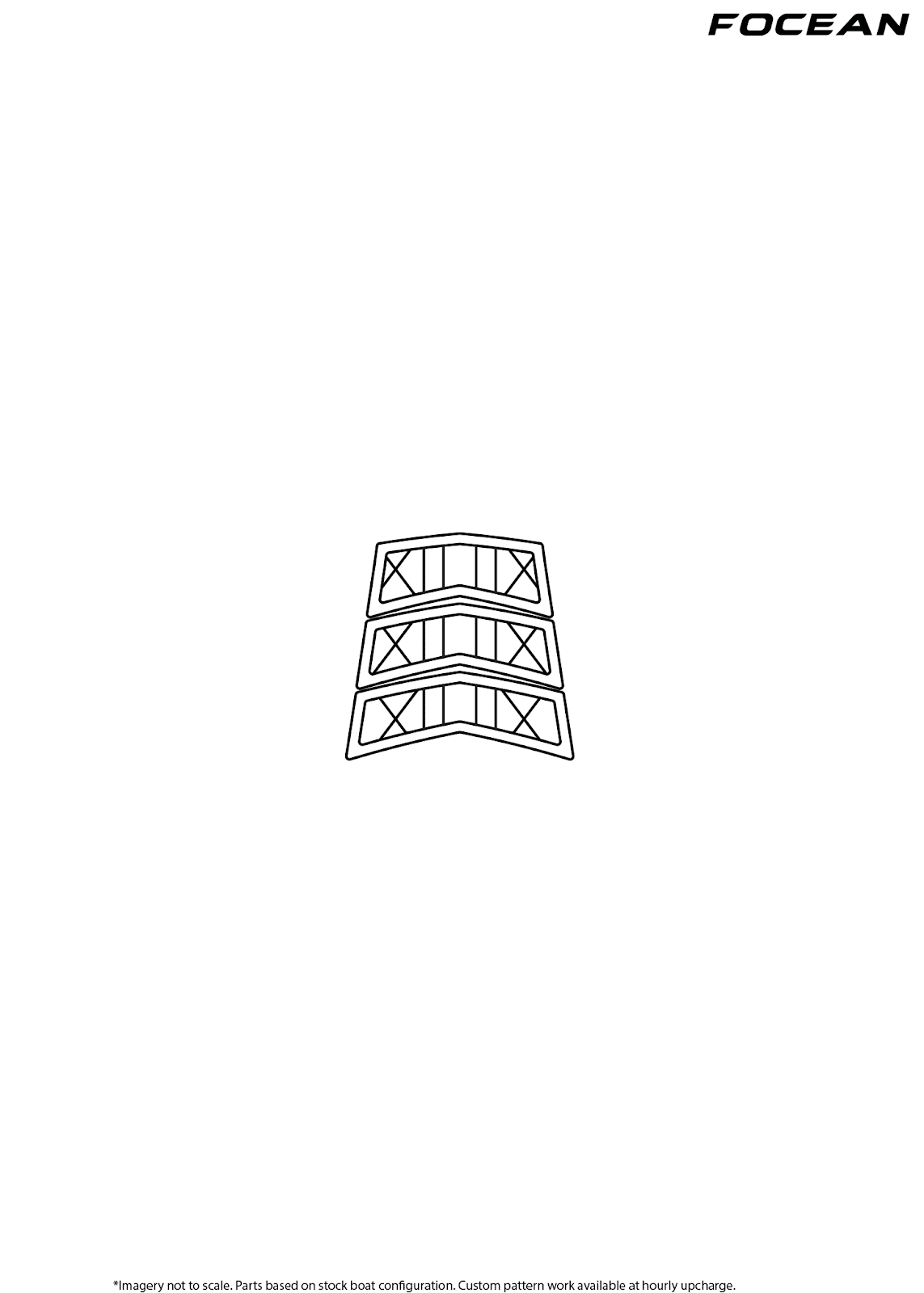 Custom Non-Slip EVA Boat Flooring for Moomba Bow - See Product Description for applicable models
