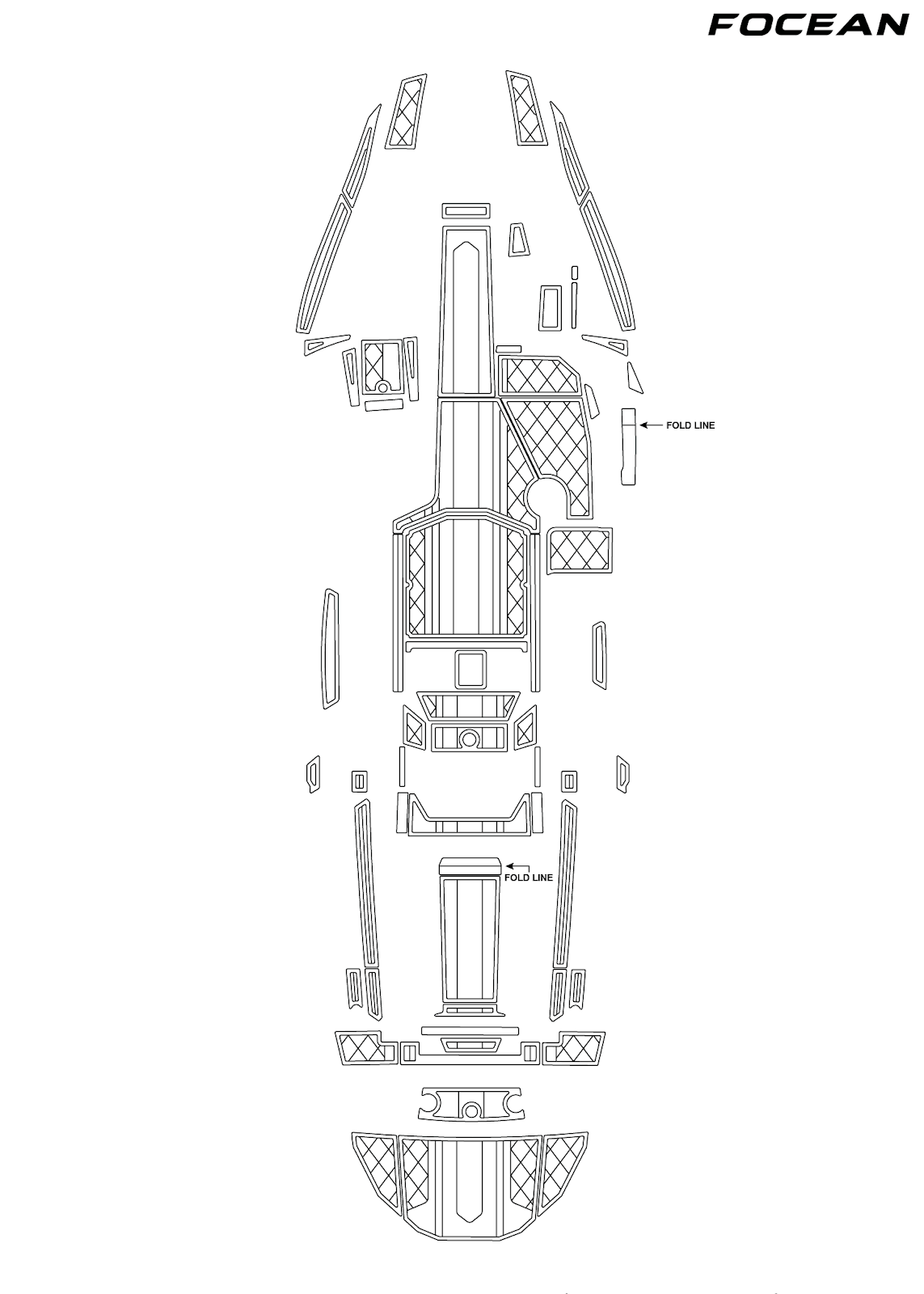 Custom Non-Slip EVA Boat Flooring for Moomba - Mondo - 2022