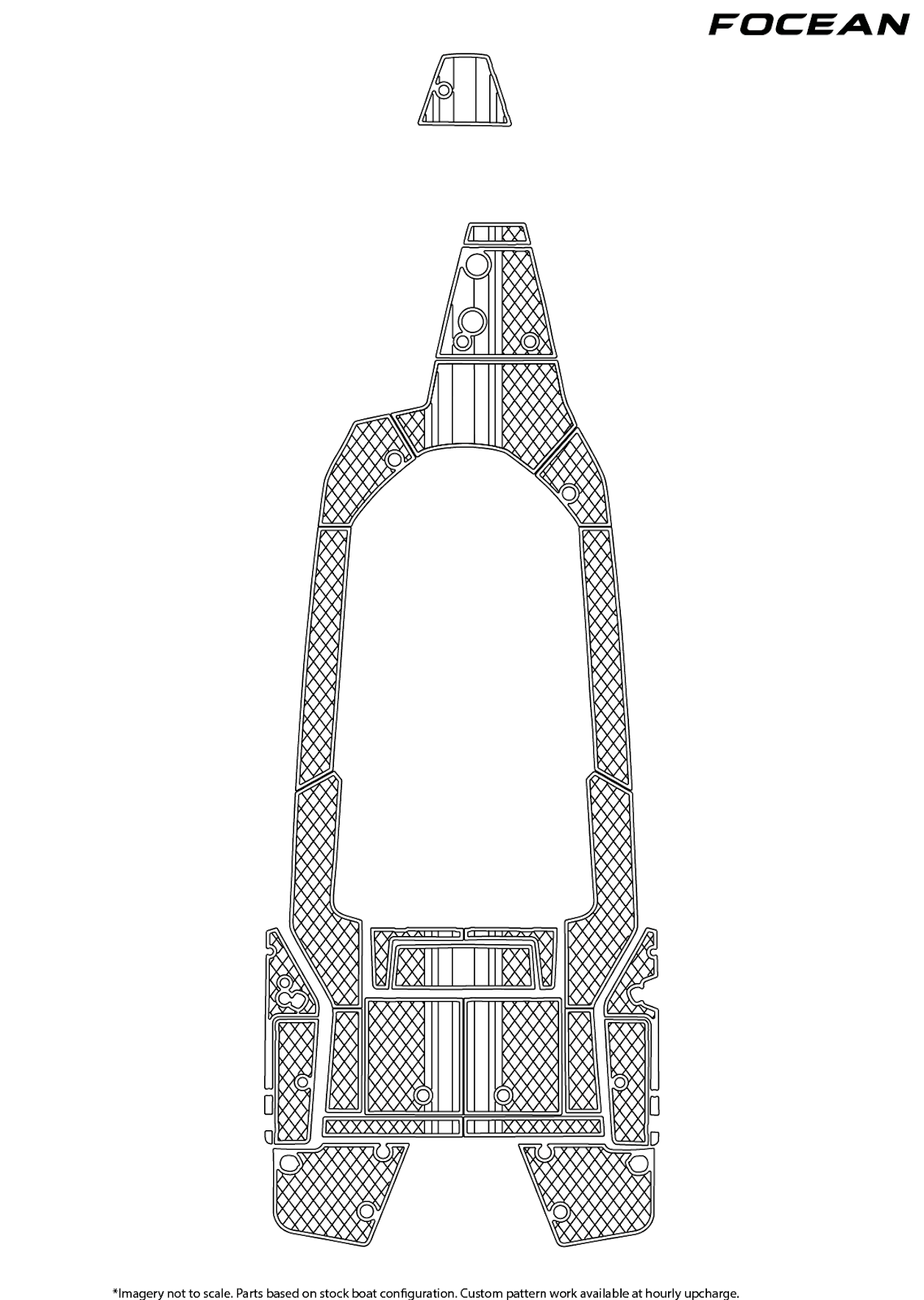 Custom Non-Slip EVA Boat Flooring for Axopar - 28 - 2021