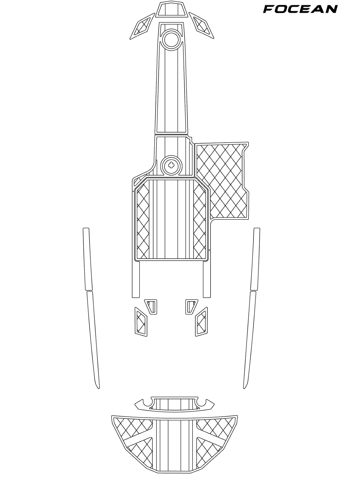 Custom Non-Slip EVA Boat Flooring for Moomba - Mondo - 2018