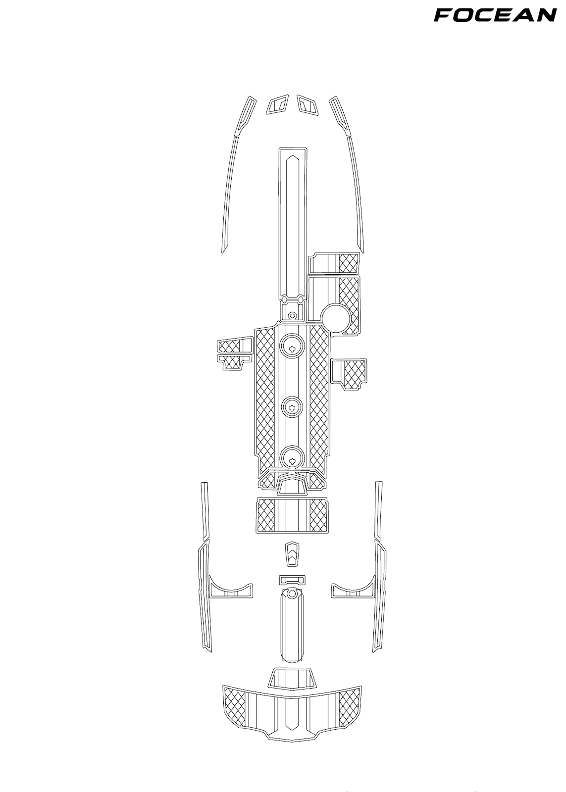 Custom Non-Slip EVA Boat Flooring for Mastercraft - XT24 - 2023