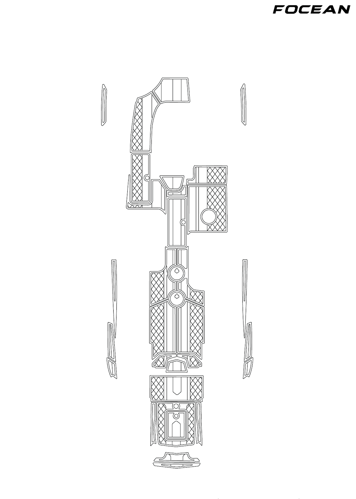 Custom Non-Slip EVA Boat Flooring for Mastercraft - X26 - 2020-2021