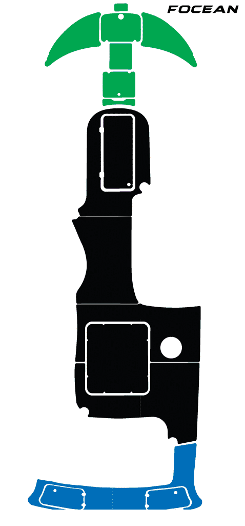 Custom Non-Slip EVA Boat Flooring for Larson - Senza 186 - 2007