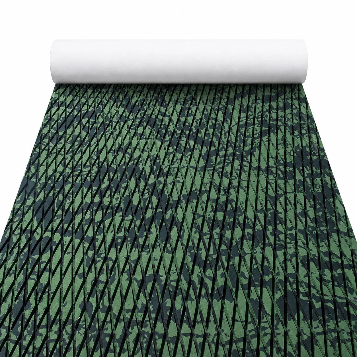 FOCEAN Camo EVA Foam Boat Flooring - Anti-UV Diamond Pattern Marine Decking