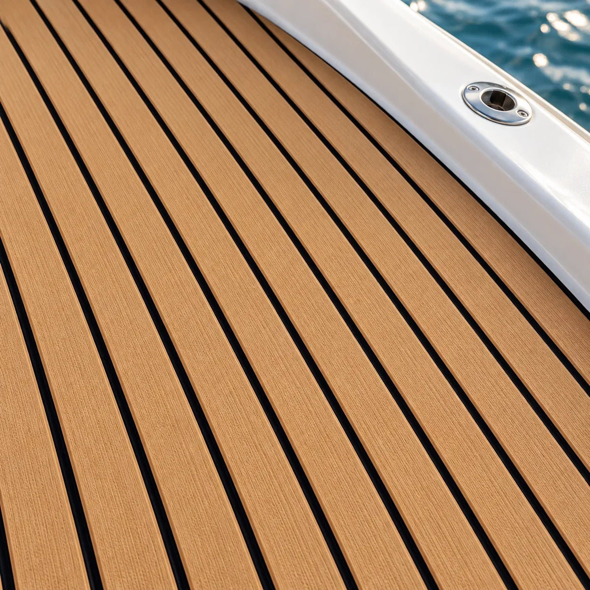 Stripe & Teak