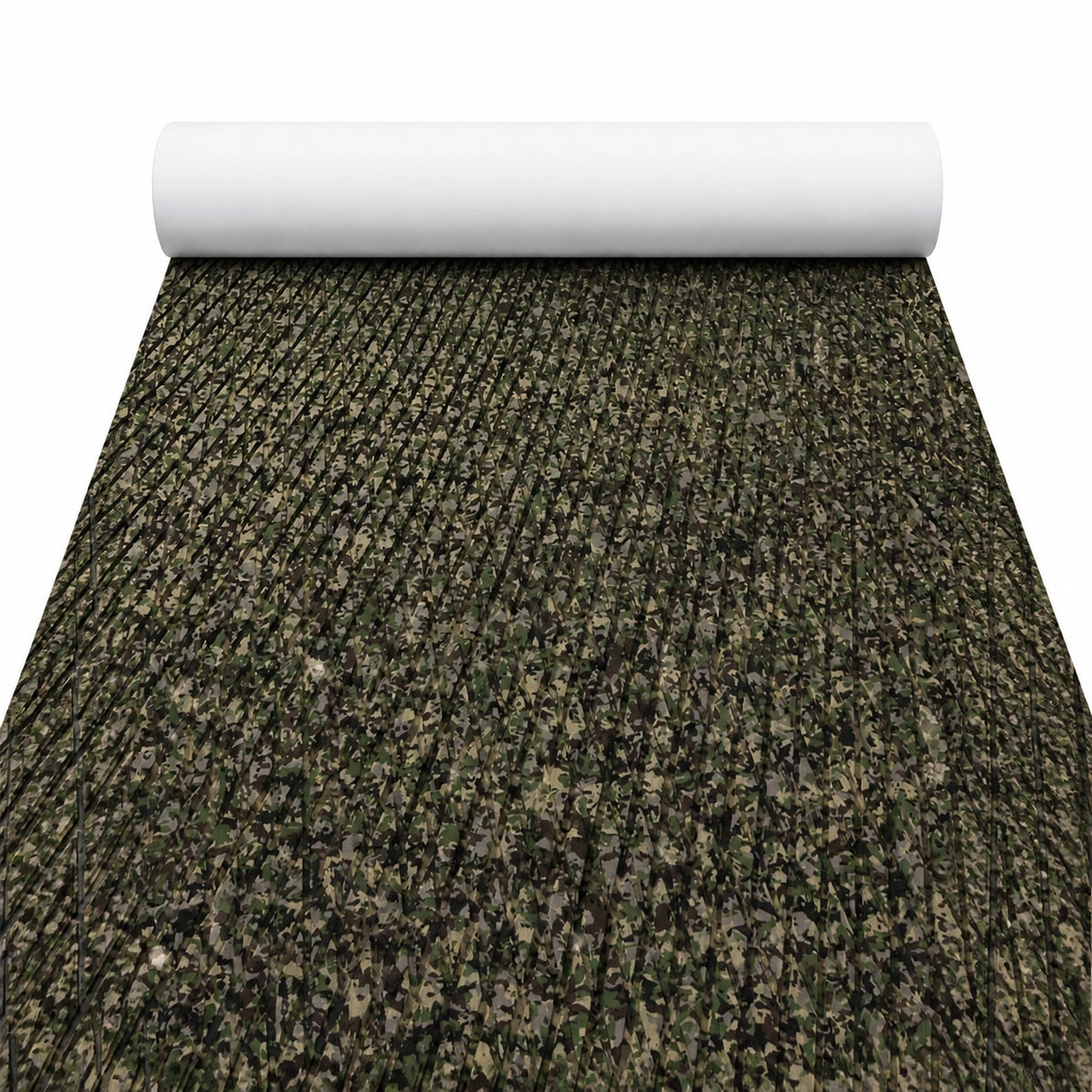 FOCEAN Camo EVA Foam Boat Flooring - Anti-UV Diamond Pattern Marine Decking