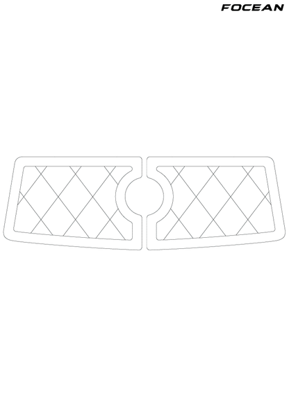 Custom Non-Slip EVA Boat Flooring for MB Sports - F21 Tomcat - 2010
