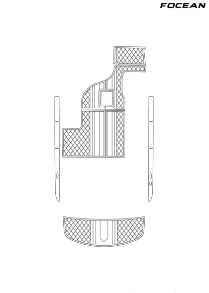 Custom Non-Slip EVA Boat Flooring for Moomba - XLV - 2007
