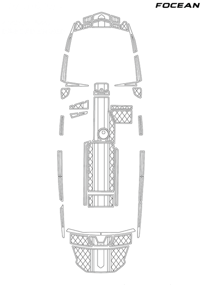 Custom Non-Slip EVA Boat Flooring for Axis - A225 - 2023