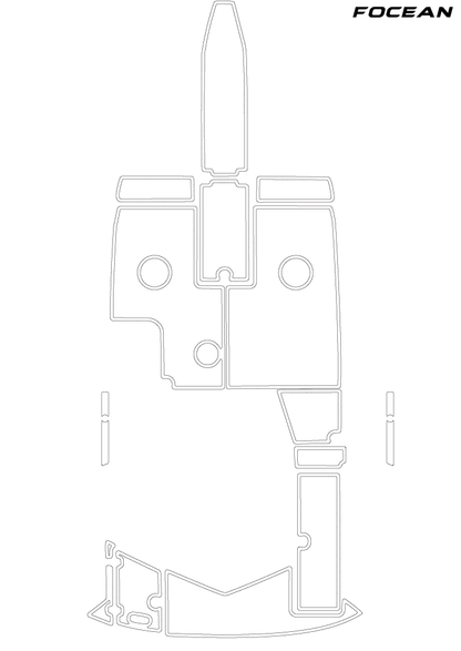 Custom Non-Slip EVA Boat Flooring for Regal - 2200 - 2004