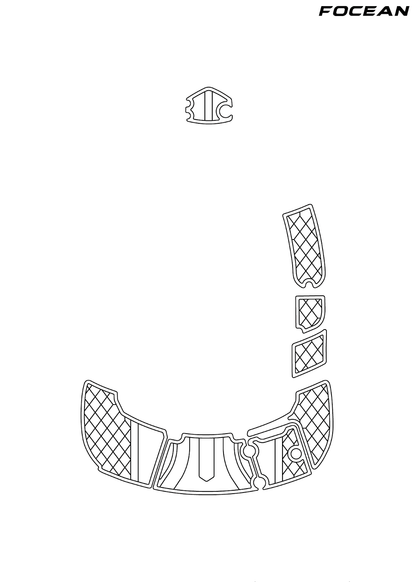 Custom Non-Slip EVA Boat Flooring for Glastron - GLS 215 - 2001