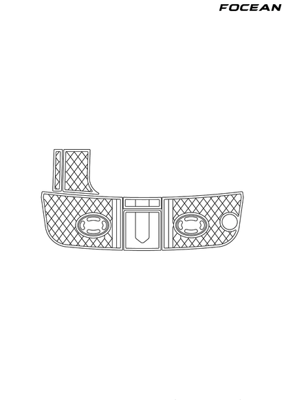 Custom Non-Slip EVA Boat Flooring for SeaRay - 290 Sundancer - 2003