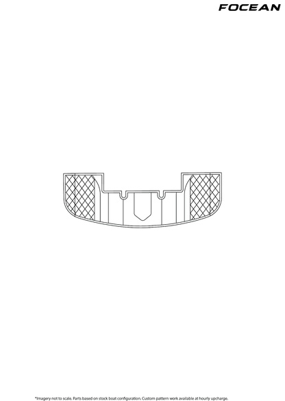 Custom Non-Slip EVA Boat Flooring for South Bay - 822 CR - 2008