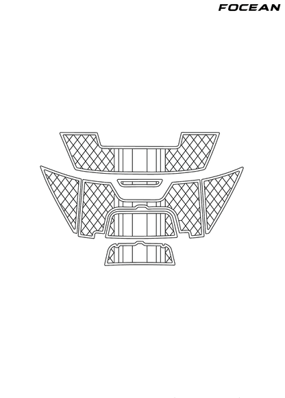 Custom Non-Slip EVA Boat Flooring for Cobalt - CS22 - 2019