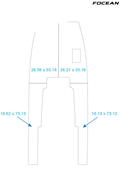 Custom Non-Slip EVA Boat Flooring for Correct Craft - Mustang - 1968