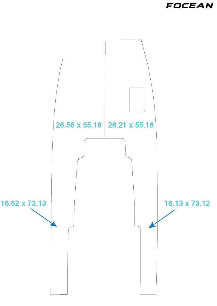 Custom Non-Slip EVA Boat Flooring for Correct Craft - Mustang - 1968