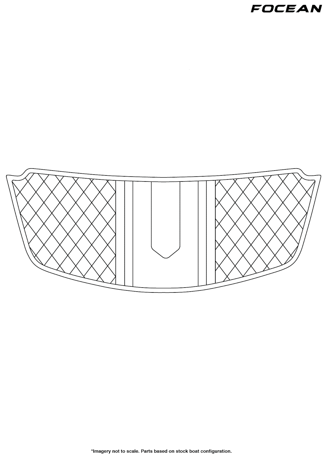 Custom Non-Slip EVA Boat Flooring for Sanger - 398