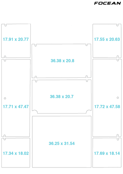 Custom Non-Slip EVA Boat Flooring for Jetcraft - Coastal - 1991