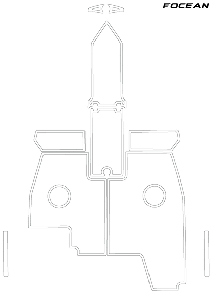 Custom Non-Slip EVA Boat Flooring for Regal - 2000 - 2011