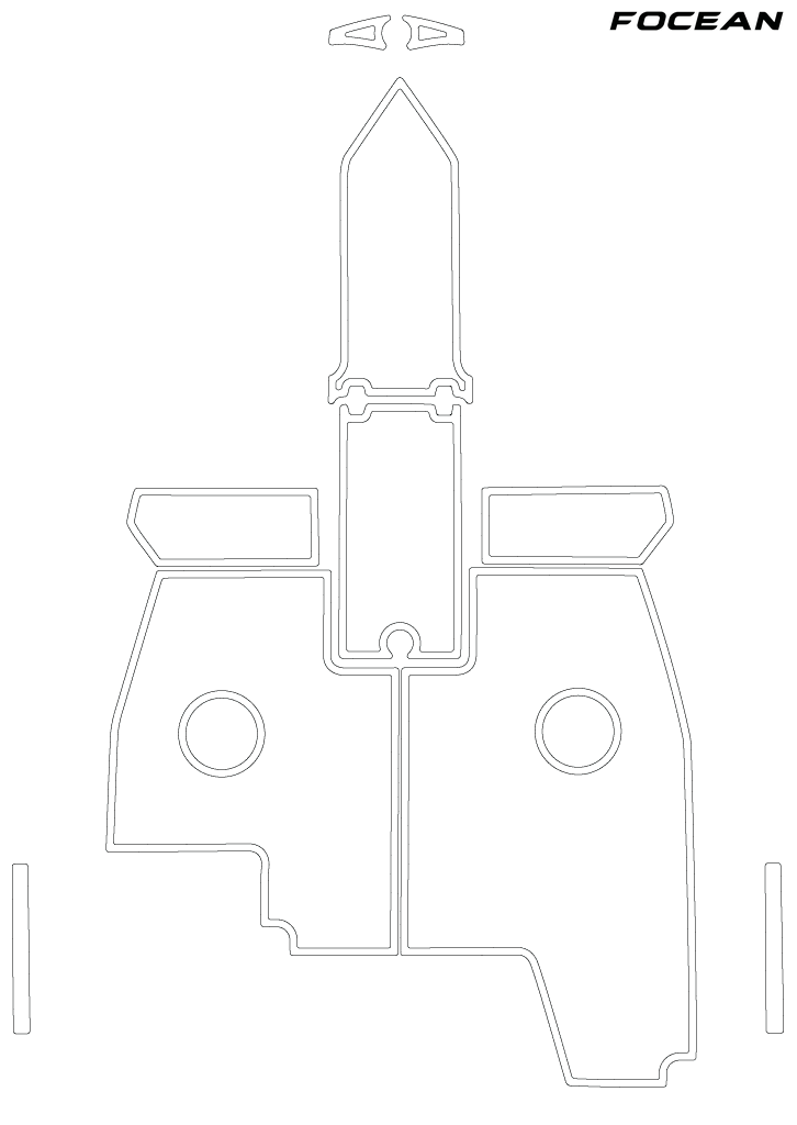Custom Non-Slip EVA Boat Flooring for Regal - 2000 - 2011
