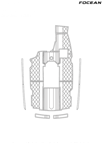 Custom Non-Slip EVA Boat Flooring for Mastercraft - Prostar - 1994