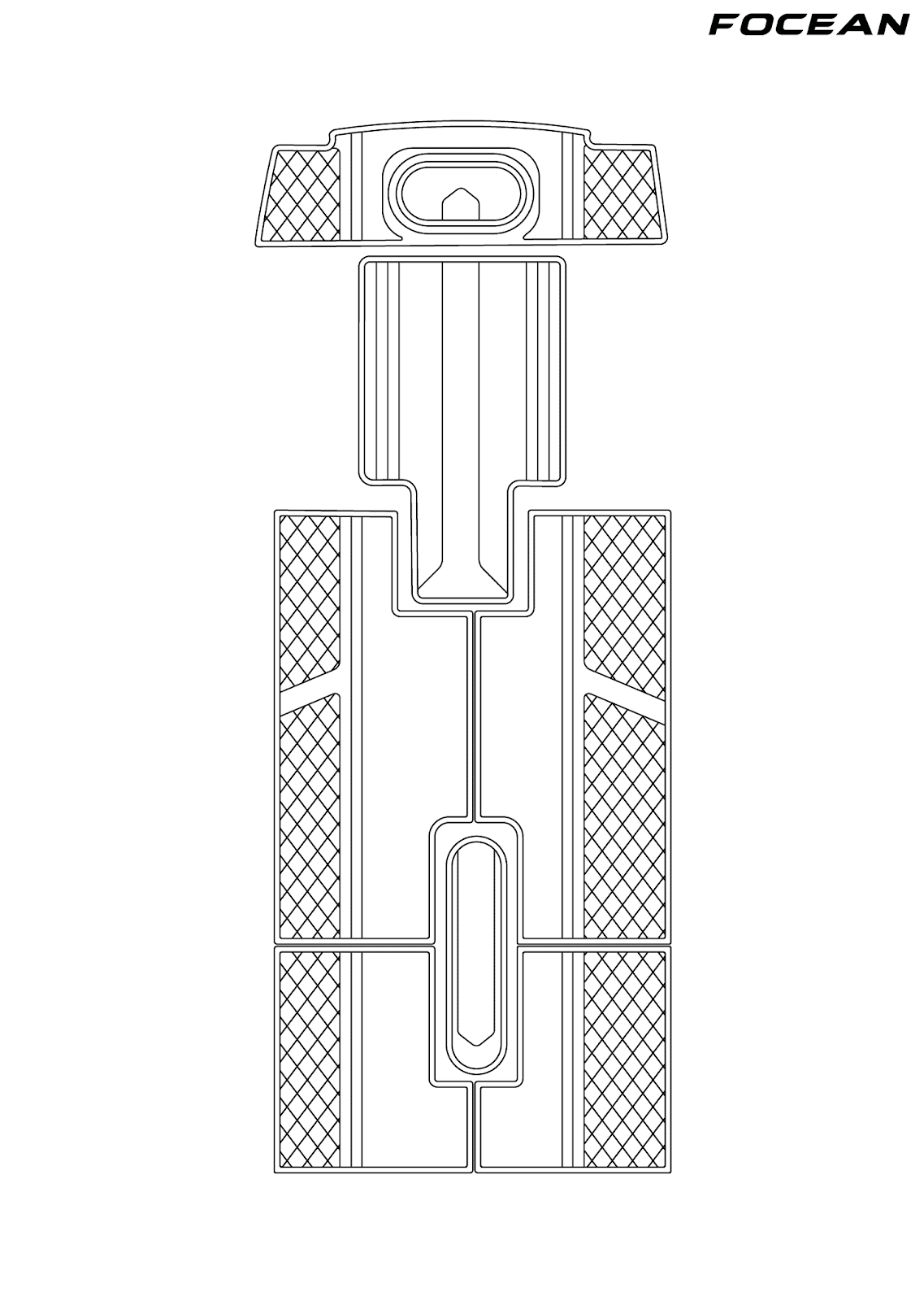 Custom Non-Slip EVA Boat Flooring for Tahiti - 23 Ultra - 2018