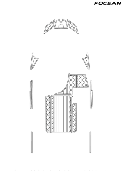 Custom Non-Slip EVA Boat Flooring for Axis - A22 - 2011