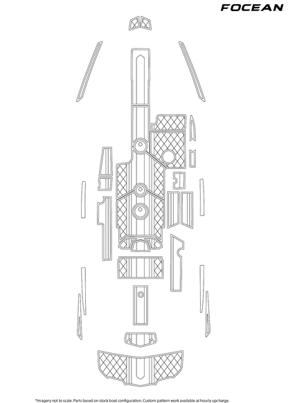 Custom Non-Slip EVA Boat Flooring for Mastercraft - XStar - 2018-2019