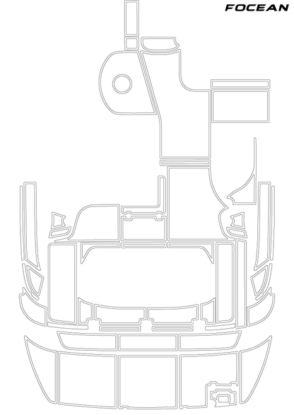 Custom Non-Slip EVA Boat Flooring for Regal - 4280 - 2002