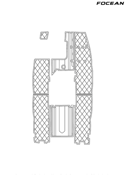 Custom Non-Slip EVA Boat Flooring for Mastercraft - Prostar - 1988 _ 1989
