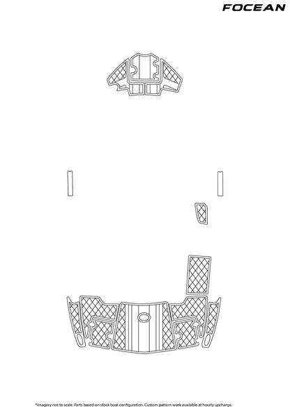 Custom Non-Slip EVA Boat Flooring for Chaparral - 284 - 2008