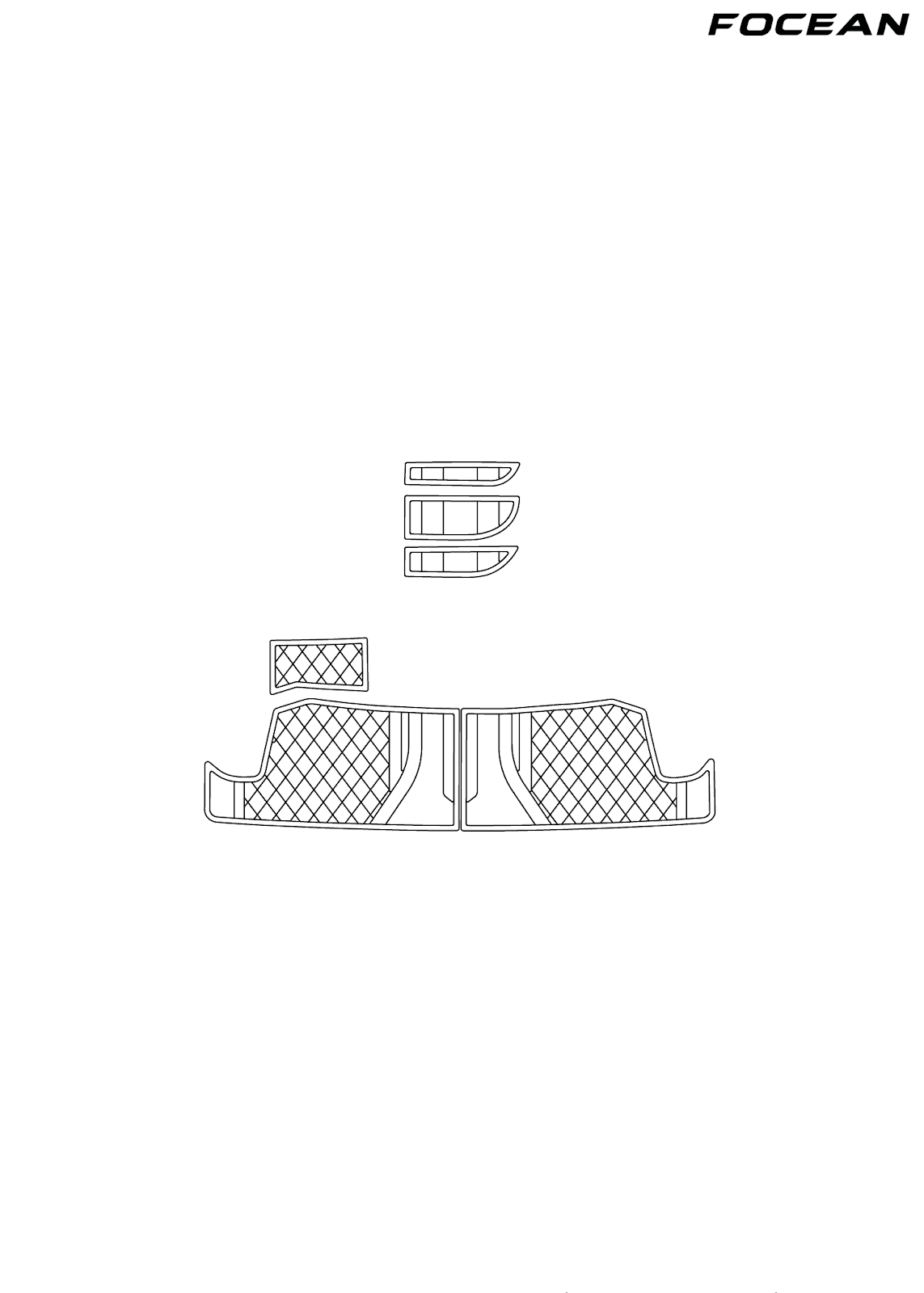 Custom Non-Slip EVA Boat Flooring for Regal - 26 Express - 2020