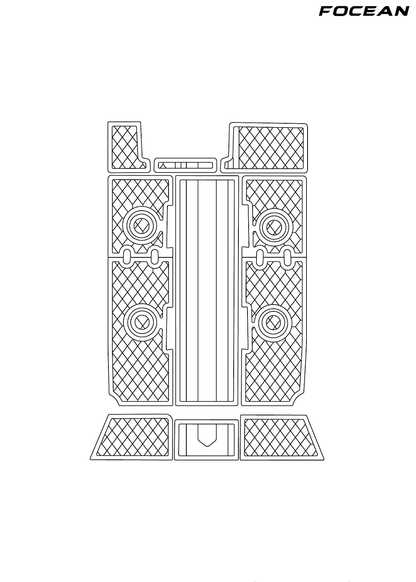 Custom Non-Slip EVA Boat Flooring for Fountain - 47 - 2009