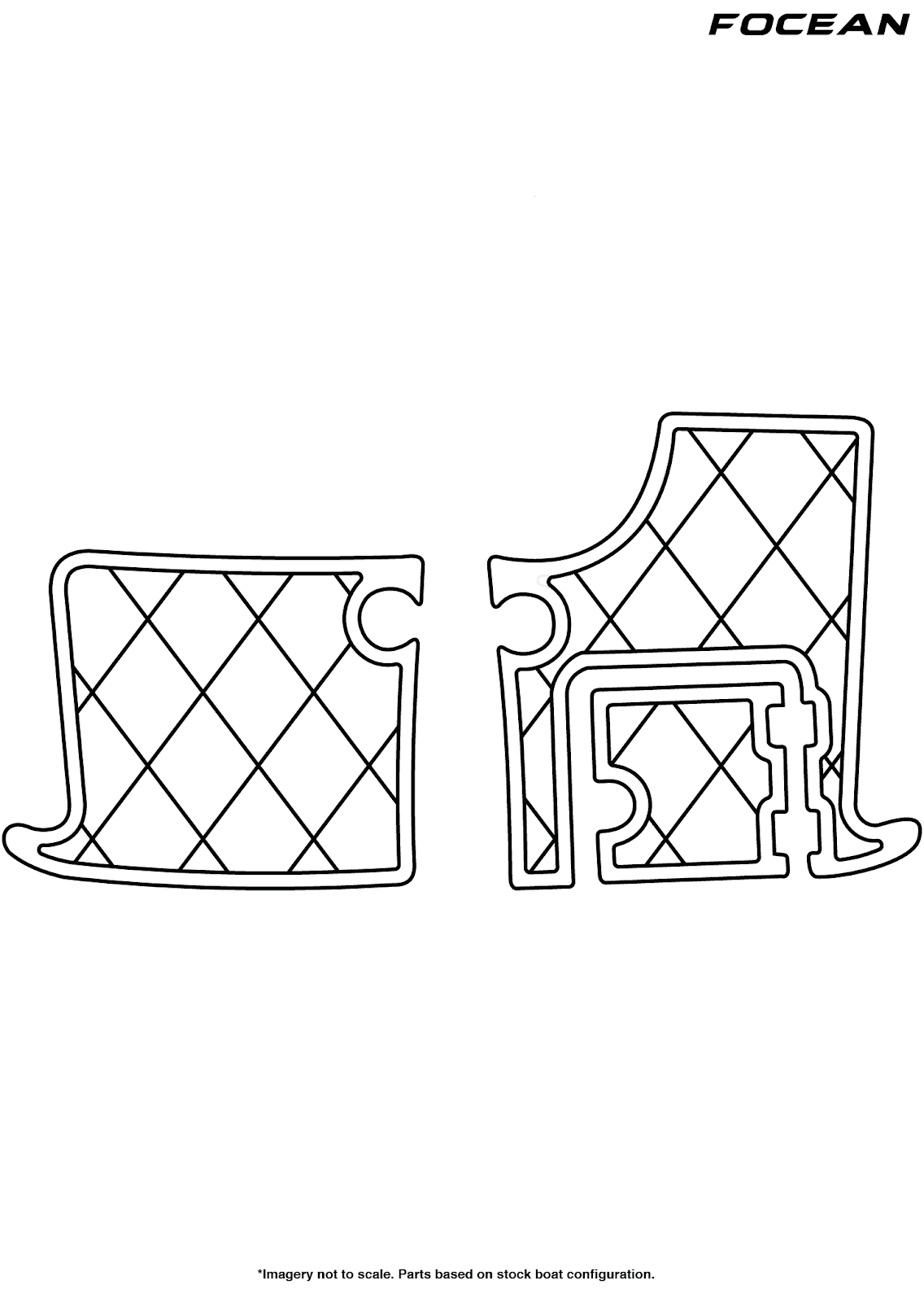 Custom Non-Slip EVA Boat Flooring for Robalo - R222 Explorer