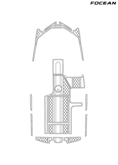 Custom Non-Slip EVA Boat Flooring for Axis - A20 - 2018-2019