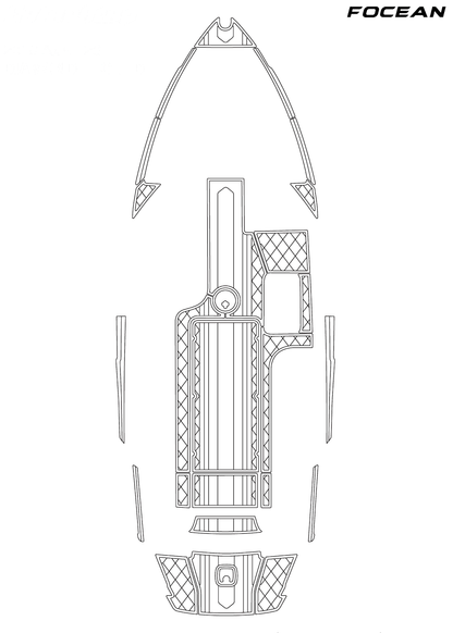 Custom Non-Slip EVA Boat Flooring for Axis - T23 - 2018
