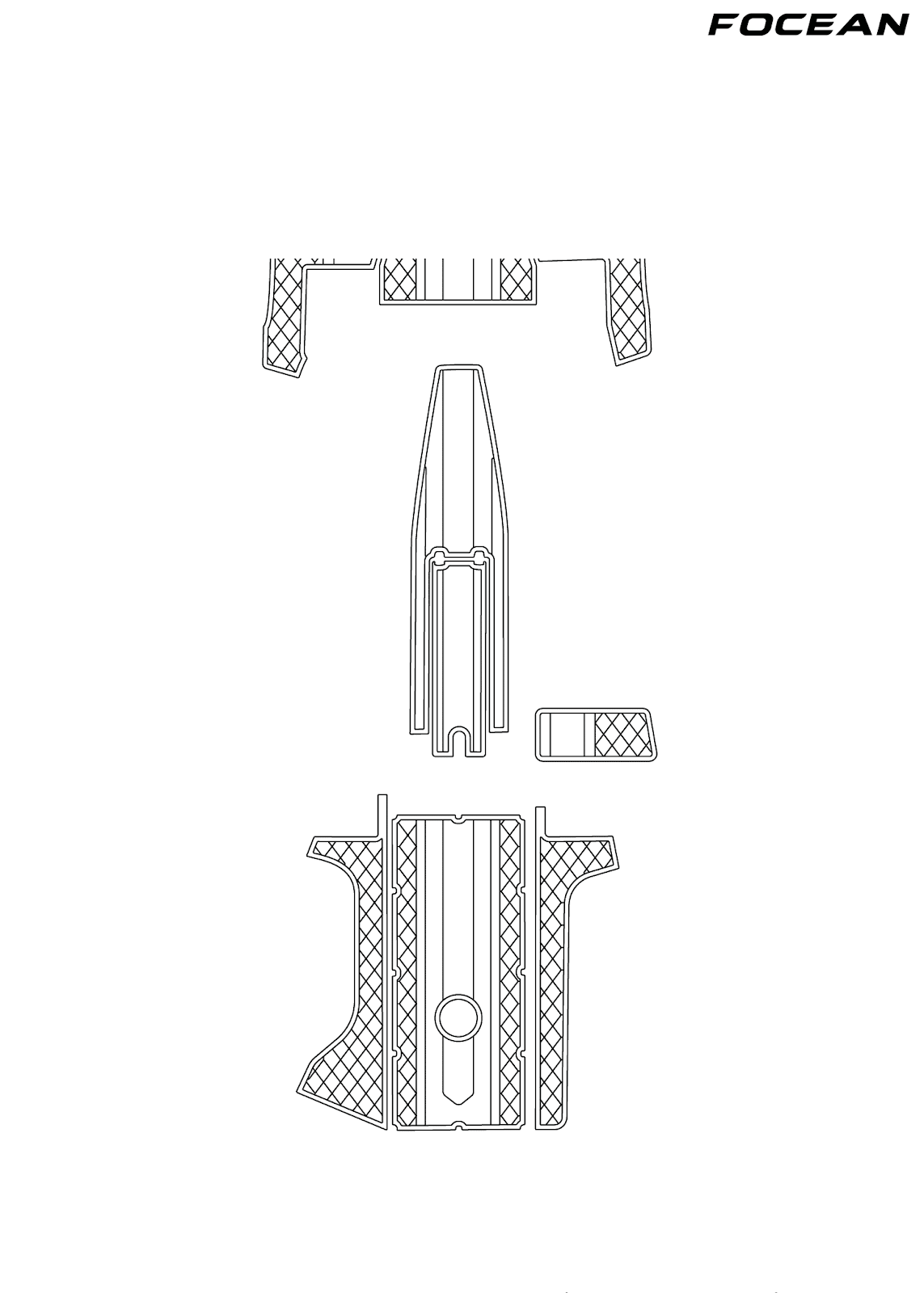 Custom Non-Slip EVA Boat Flooring for Malibu - 25LSV - 2005