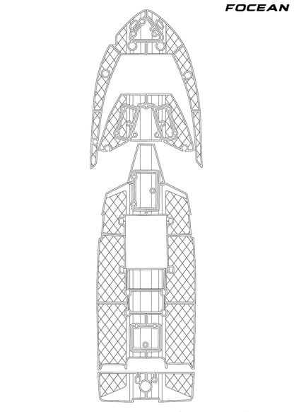 Custom Non-Slip EVA Boat Flooring for Pair Customs - 21 - 2021