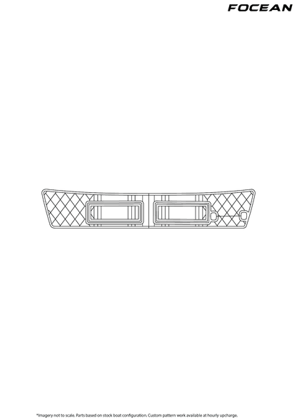 Custom Non-Slip EVA Boat Flooring for SeaRay - 340 Express - 1987 Sea Ray