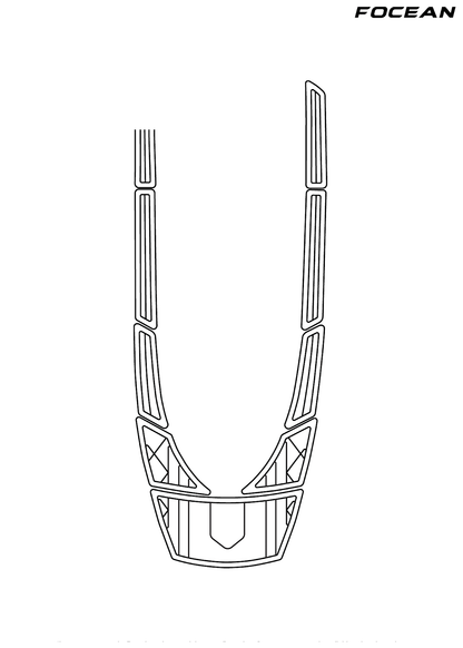 Custom Non-Slip EVA Boat Flooring for Yamaha - FX CRUISER - 2003