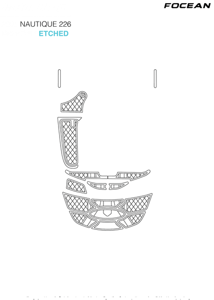 Custom Non-Slip EVA Boat Flooring for Nautique - 226 - 2005