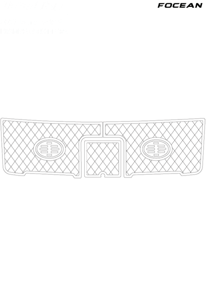 Custom Non-Slip EVA Boat Flooring for Monterey - 302 - 2006