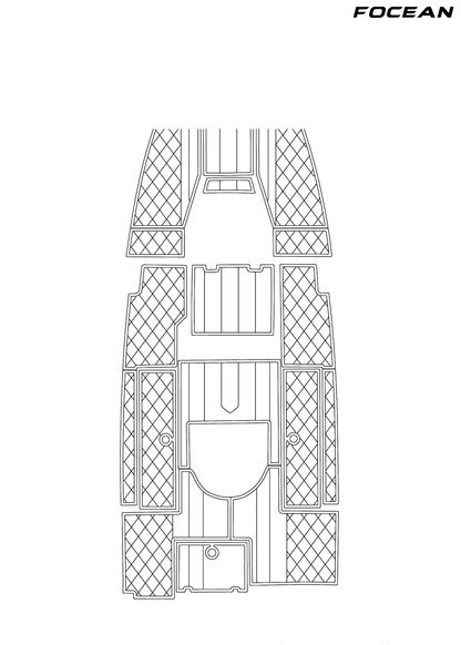 Custom Non-Slip EVA Boat Flooring for Pair Customs - 25 DV - 2024