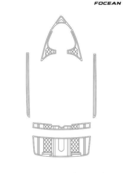 Custom Non-Slip EVA Boat Flooring for Mastercraft - Maristar 210 - 2003
