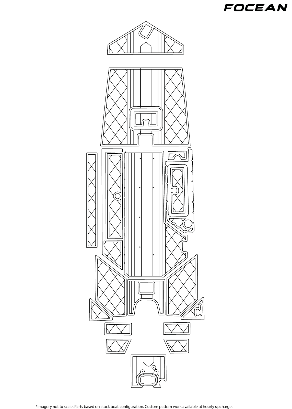 Custom Non-Slip EVA Boat Flooring for SeaArk - Aluminum Jon Boat - 2010